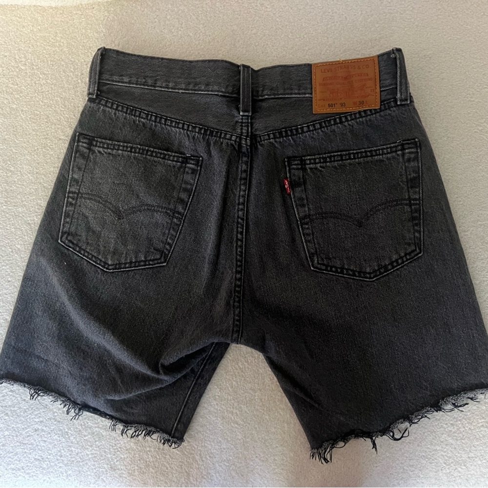 Levi's Men's Charcoal Jean Shorts